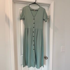 Divided by H&M Blue Midi Dress
